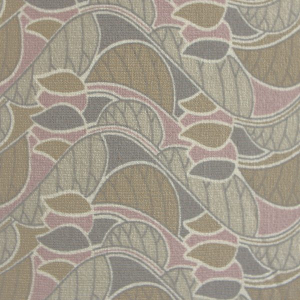 Liberty Jersey Brown Decco Fabric