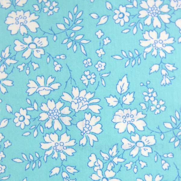 Liberty Tana Lawn Capel Turquoise Fabric