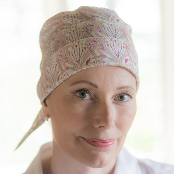 alice cancer headscarf