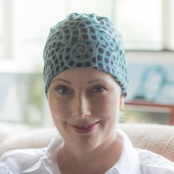 luxury chemo headscarf in silk