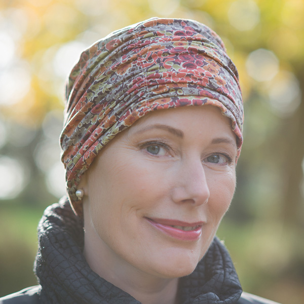 Olive Liberty chemo hat for cancer or alopecia patients