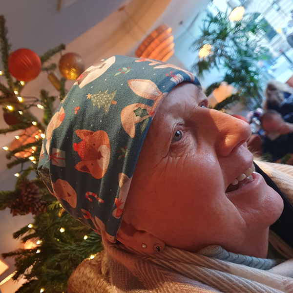 Christmas Beanie for Cancer Patients