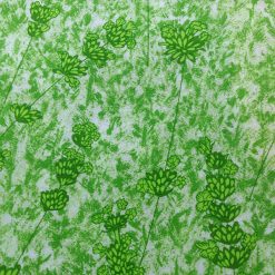 Liberty Tana Lawn Lime Green Fabric for Cancer Scarf